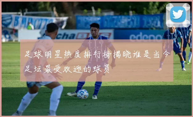 足球明星热度排行榜揭晓谁是当今足坛最受欢迎的球员